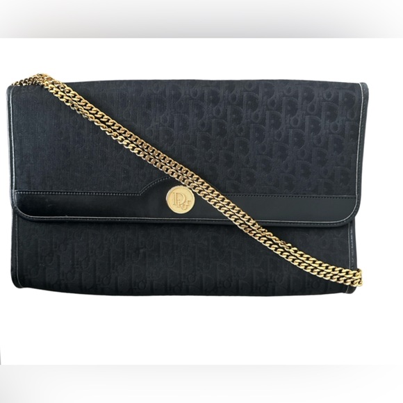 Christian Dior Black Trotter Shoulder Bag - Picture 3 of 15